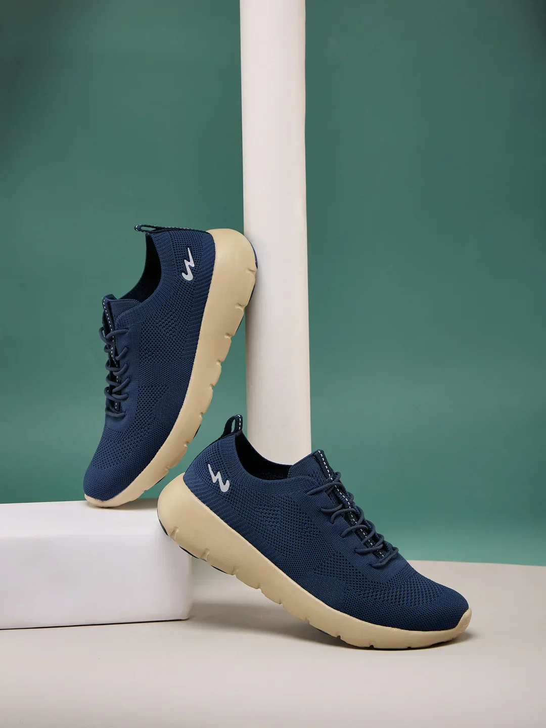 ADEL Navy Men's Walking Shoes