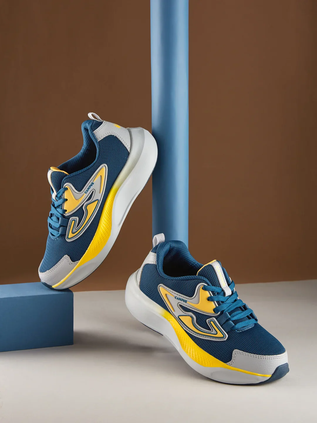 ALLIAN-CH Blue Child Running Shoes