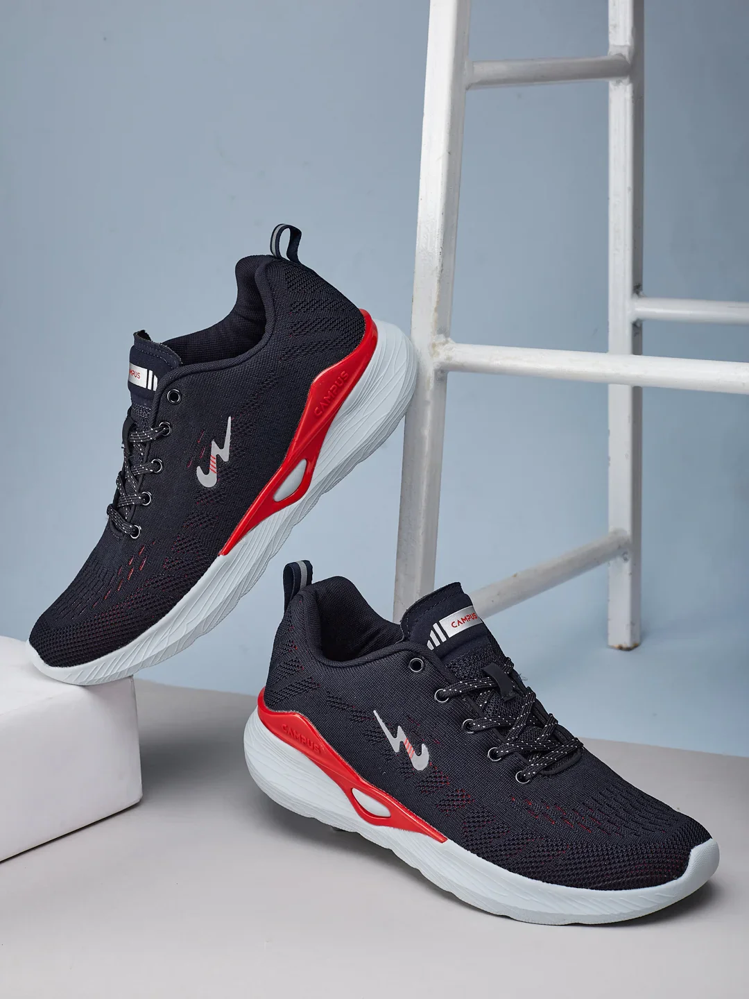AZIL Navy Men's Running Shoes