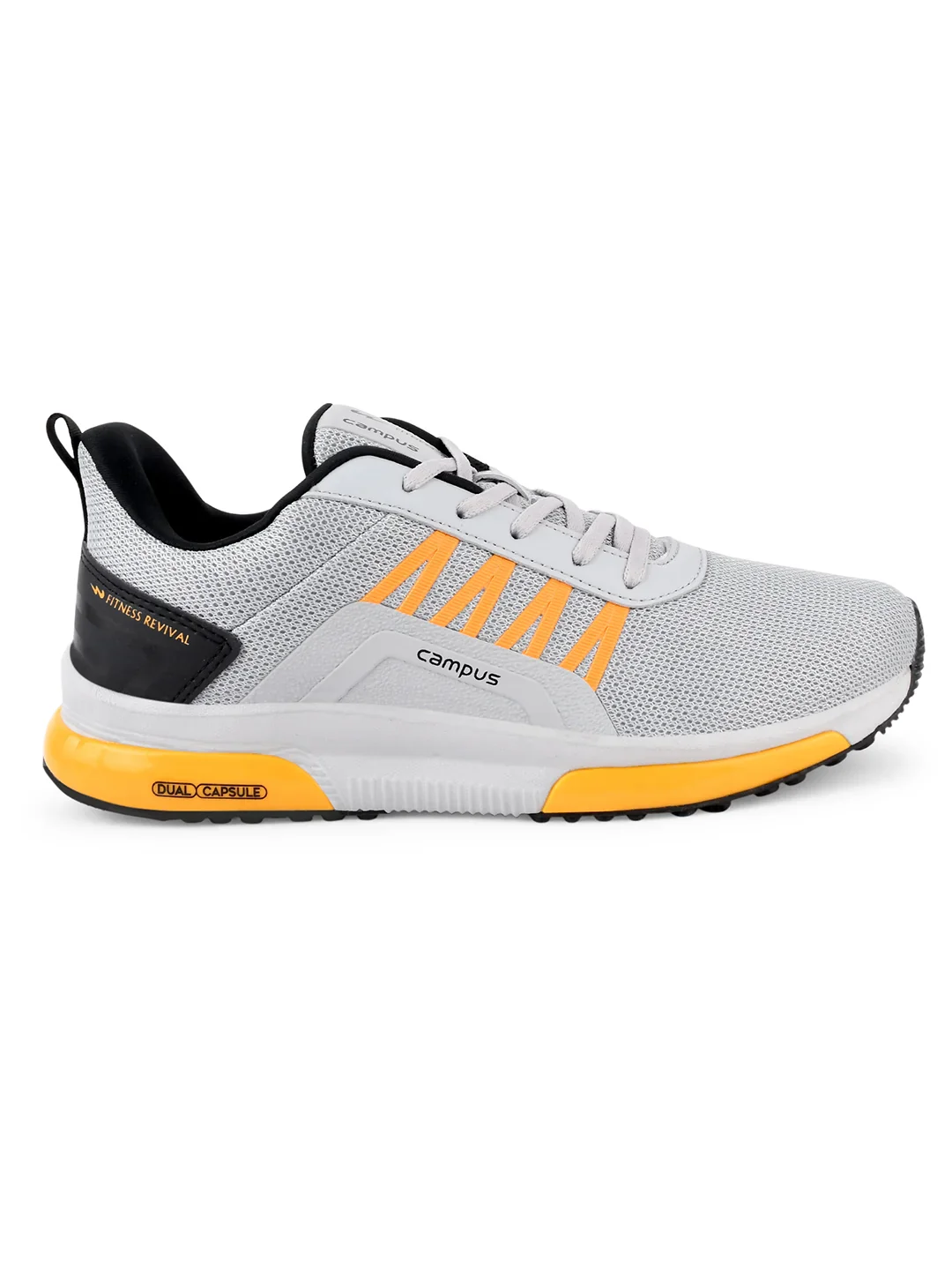 BRAZIL PRO Grey Men's Running Shoes
