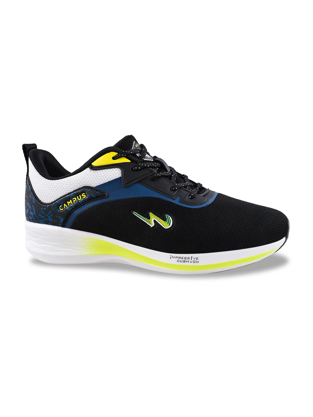 CAMP APEX Black Men's Running Shoes