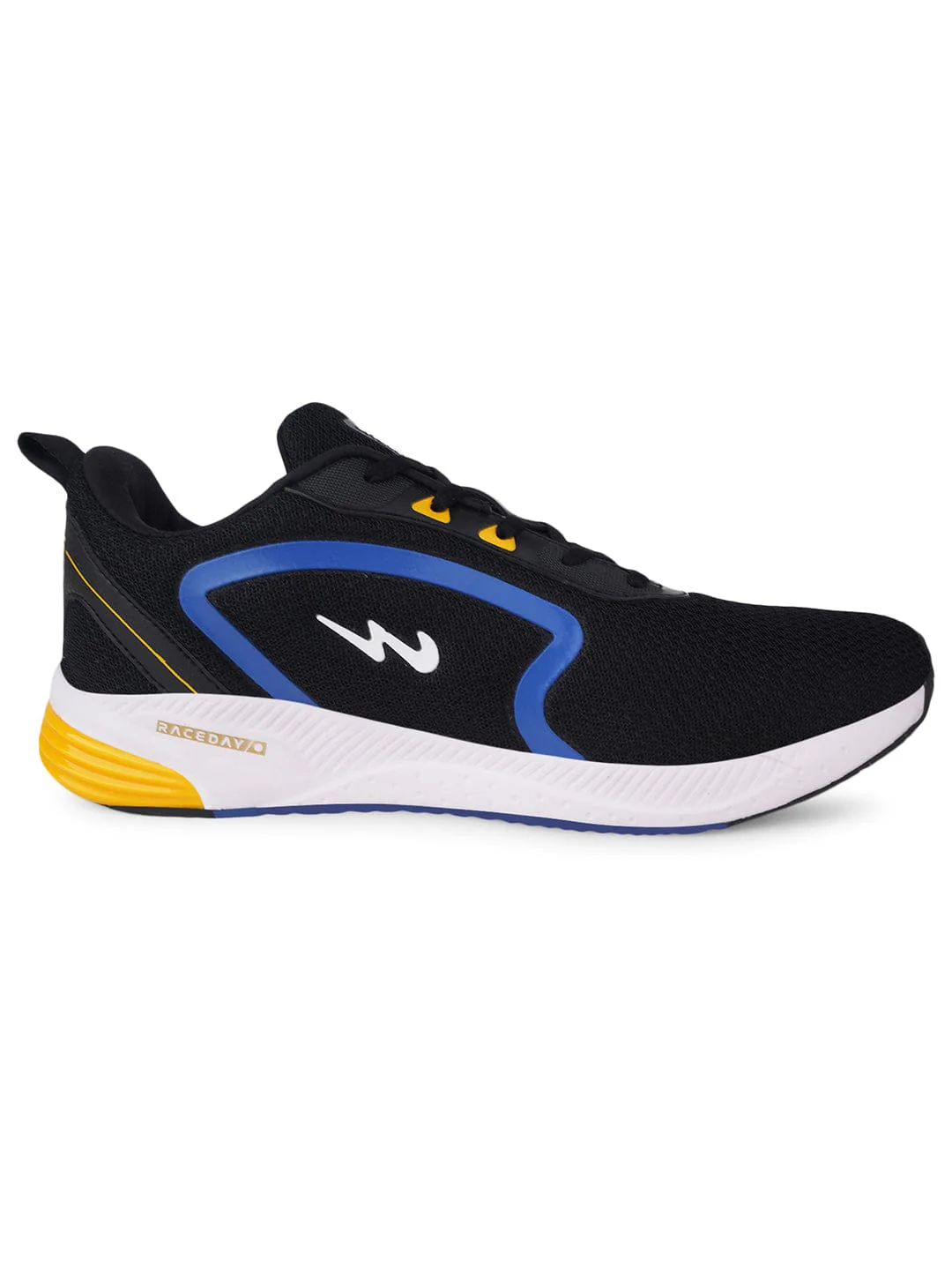 CAMP KARL Black Men's Sports Shoes
