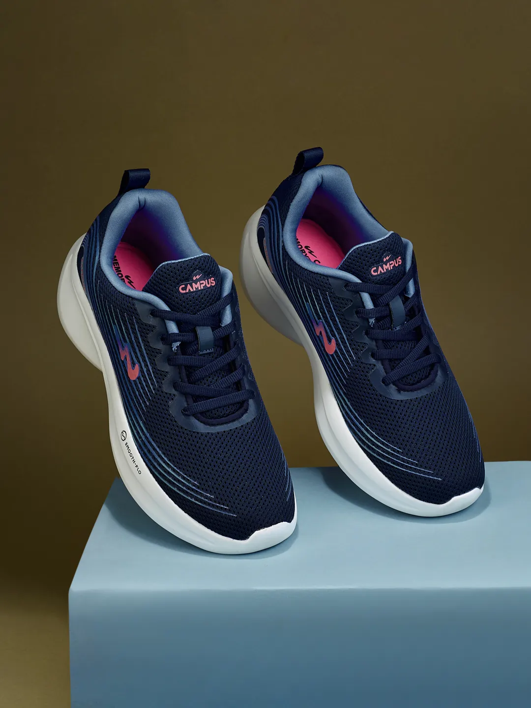 CAMP-LEX Navy Women's Sneakers - Image 6