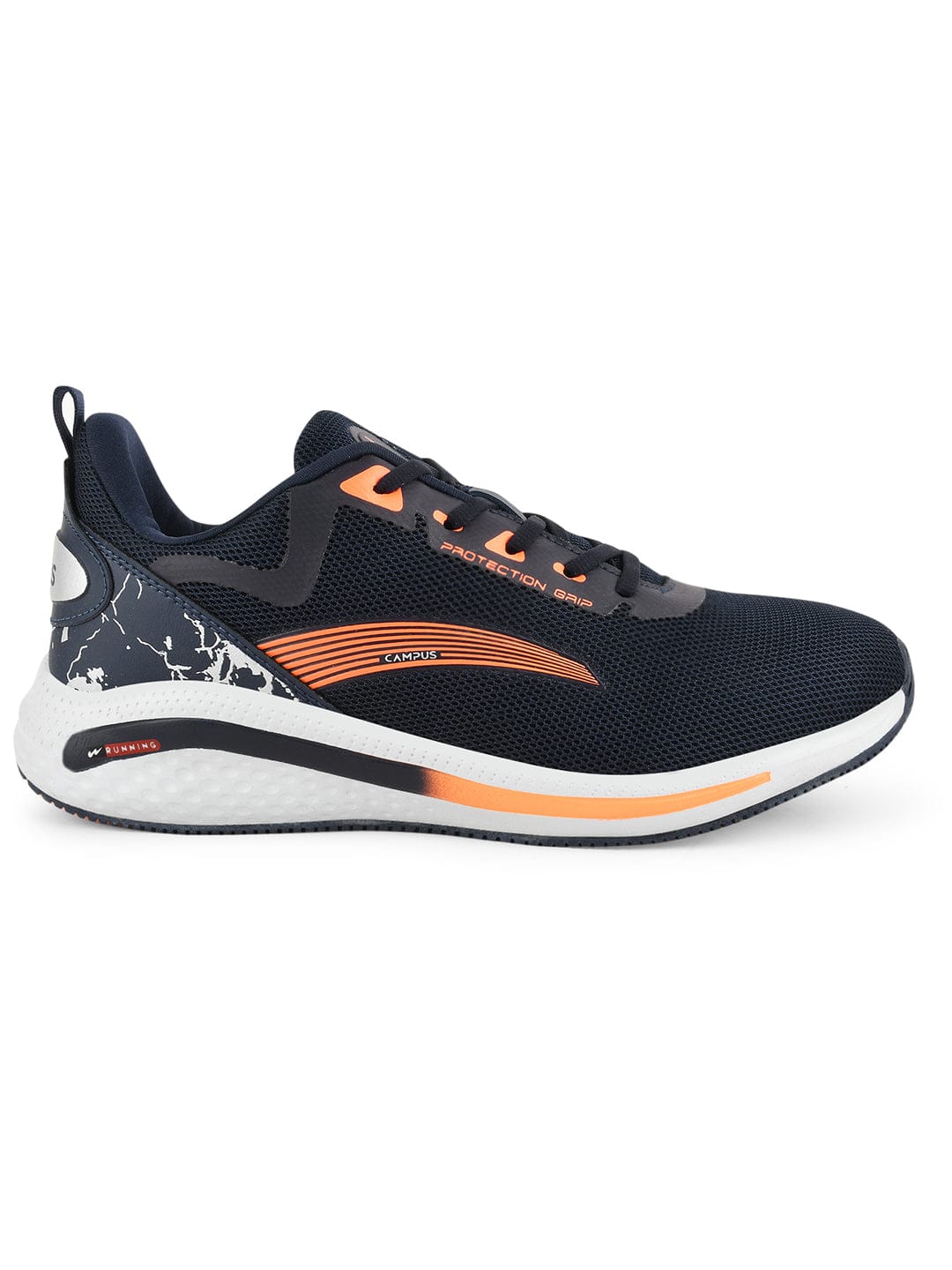 CAMP-PRIDE Navy Men's Running Shoes
