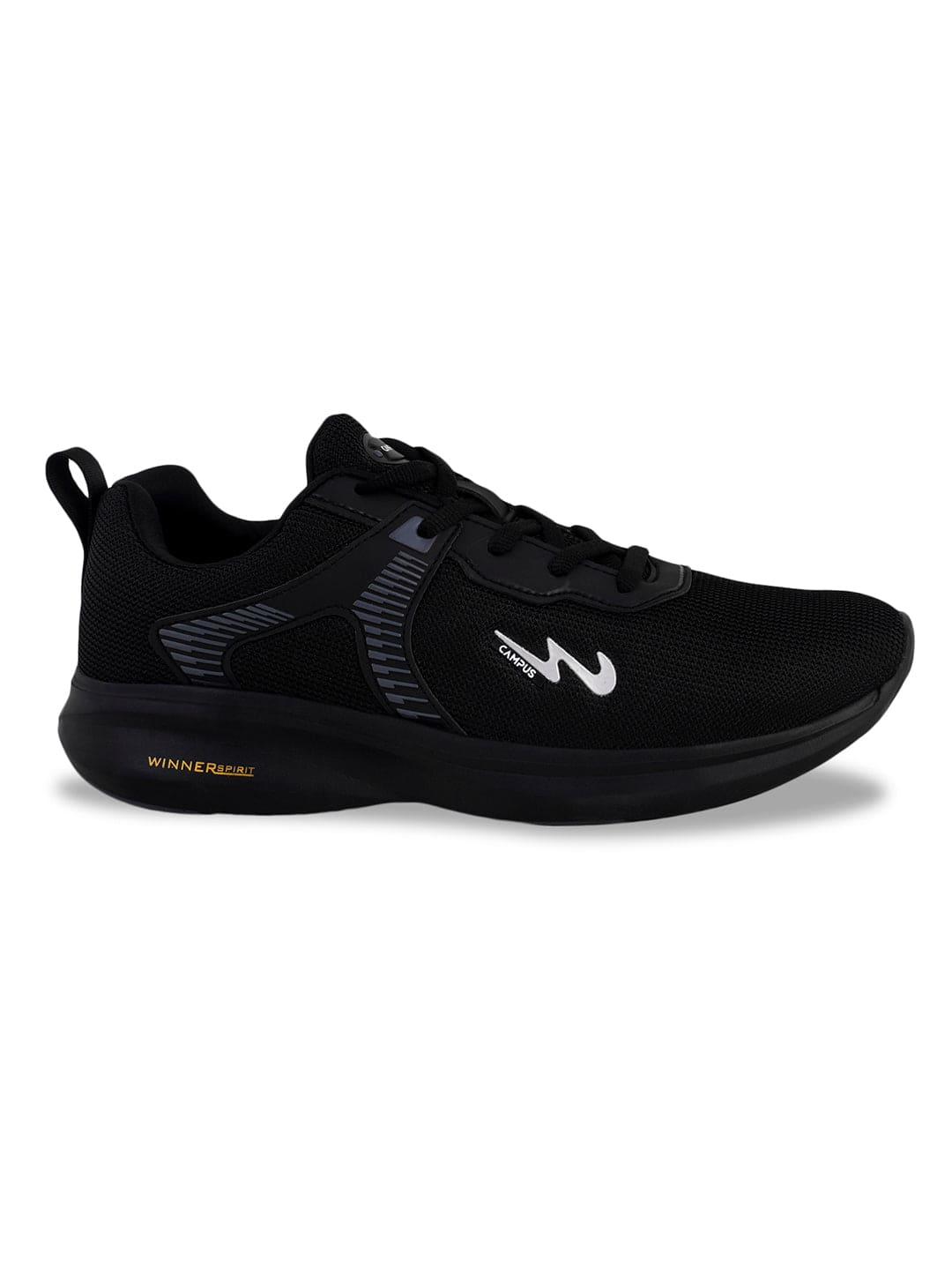CARLO Black Men's Running Shoes