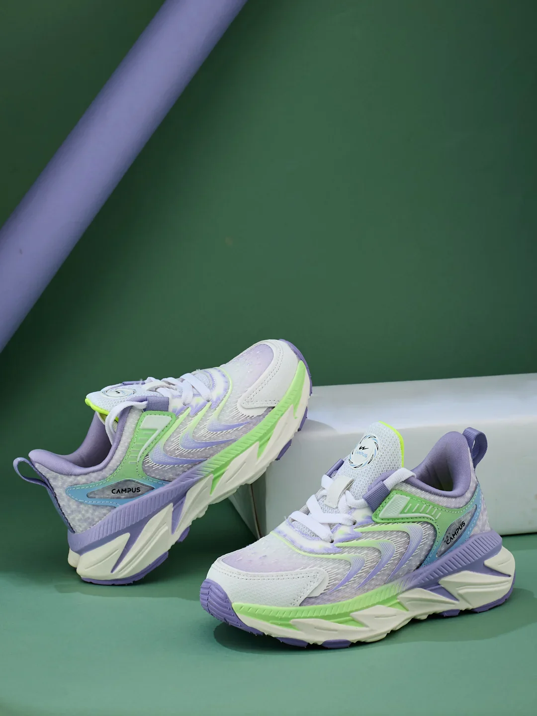 CD-109-KIDS Purple Kids Sneakers