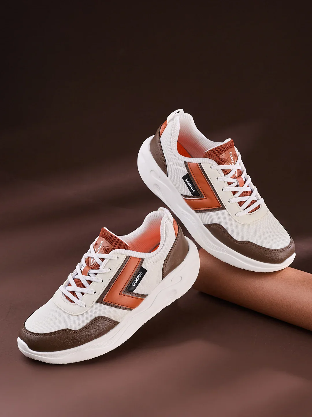 CIPHER White Men's Sneakers
