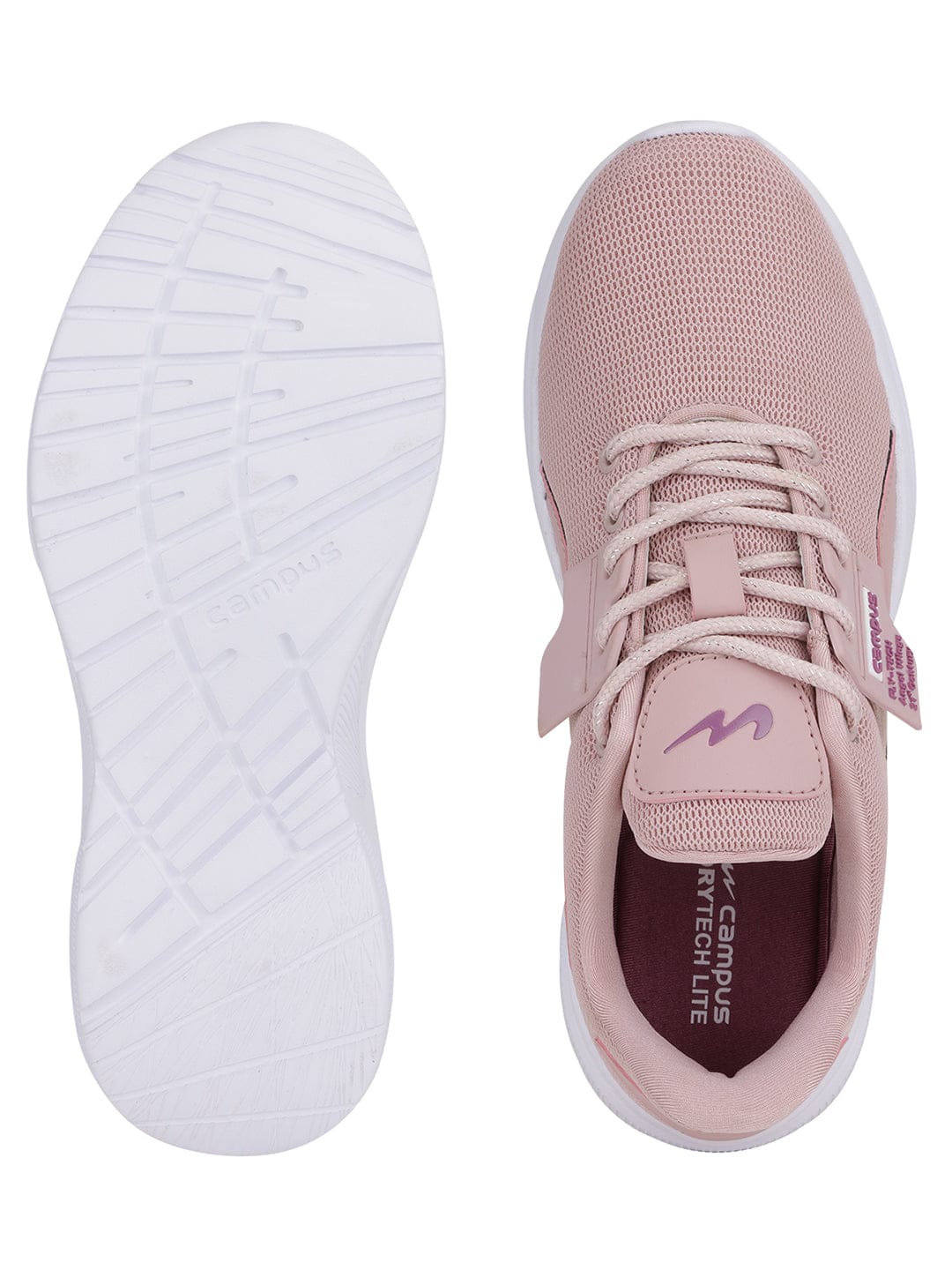 CLAIRE Pink Women's Running Shoes - Image 5