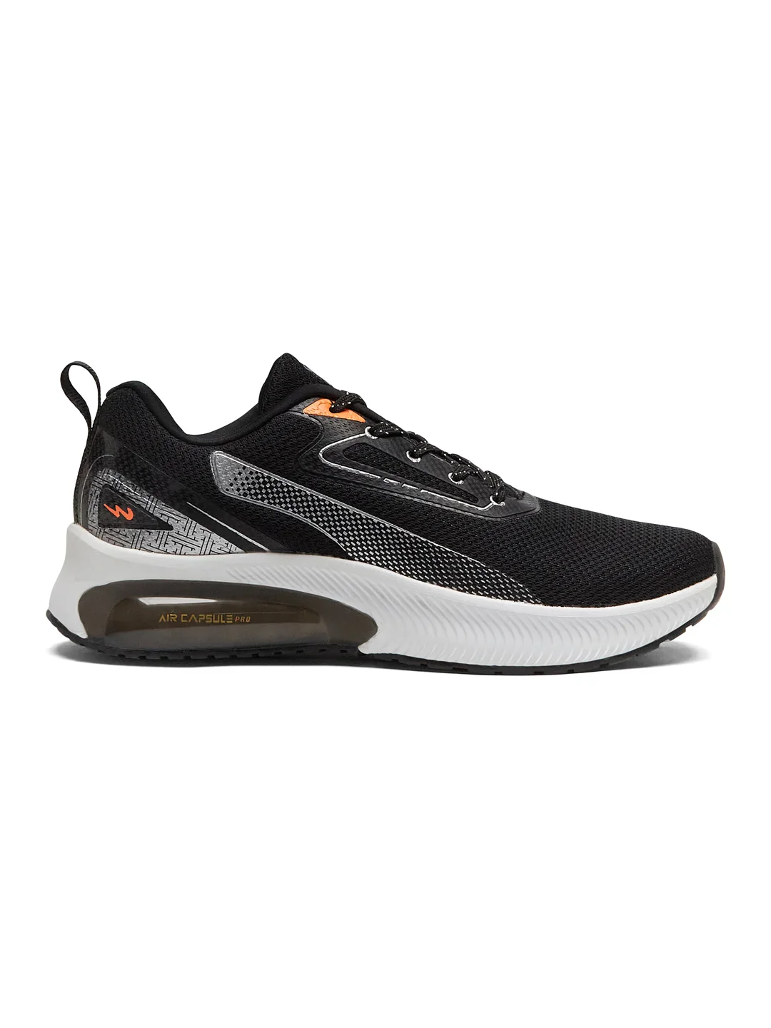 CLIQUE Black Men's Running Shoes