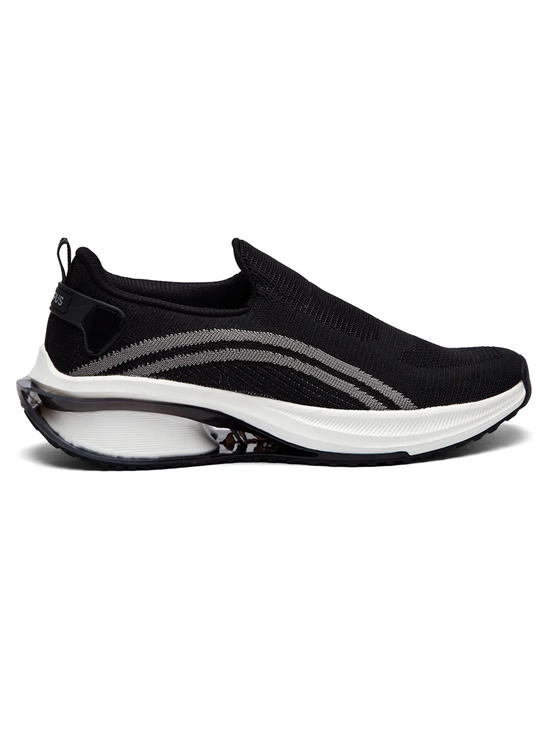 COVERT Black Men's Walking Shoes
