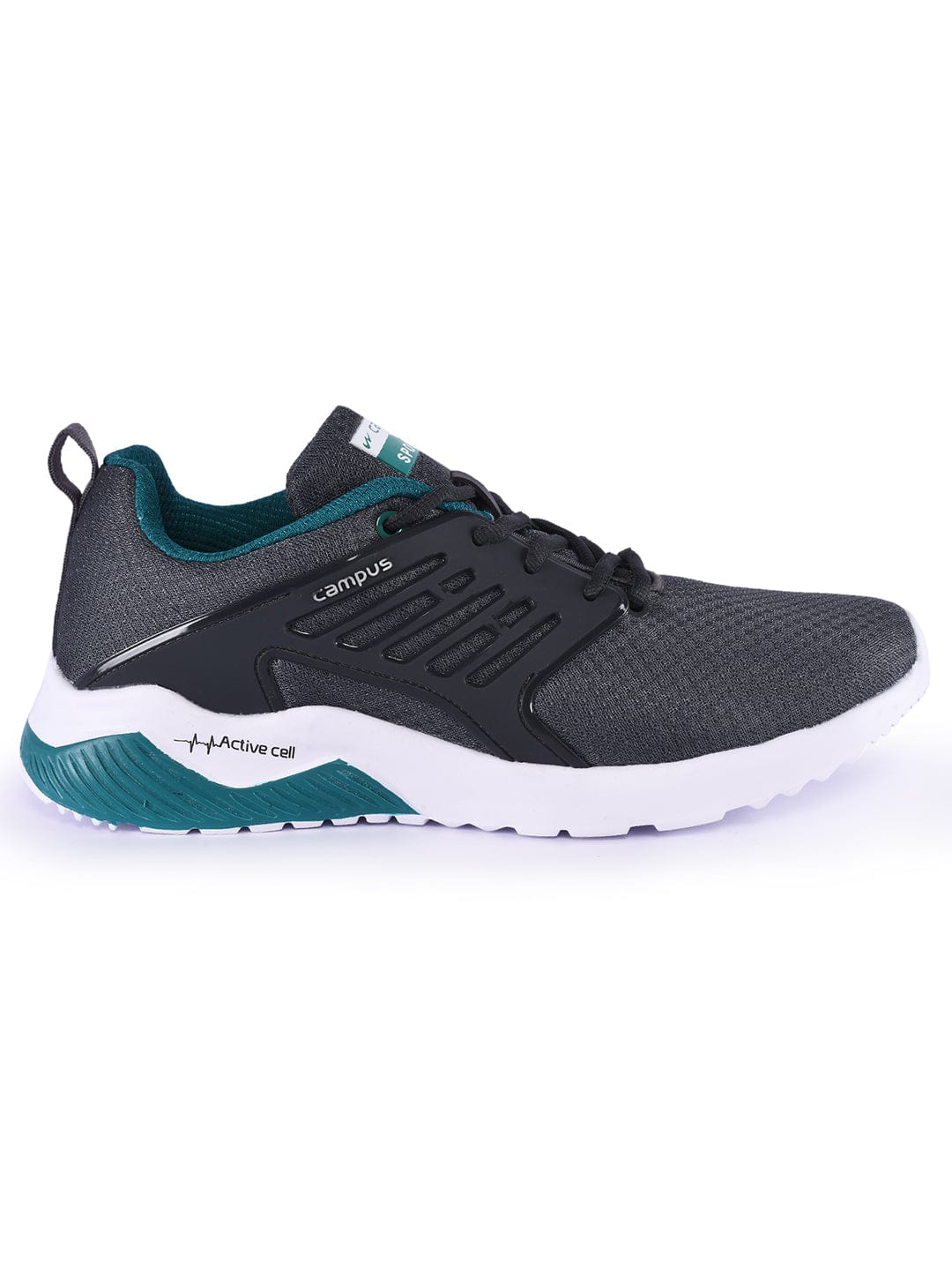 CRYSTA Pro Grey Men's Running Shoes