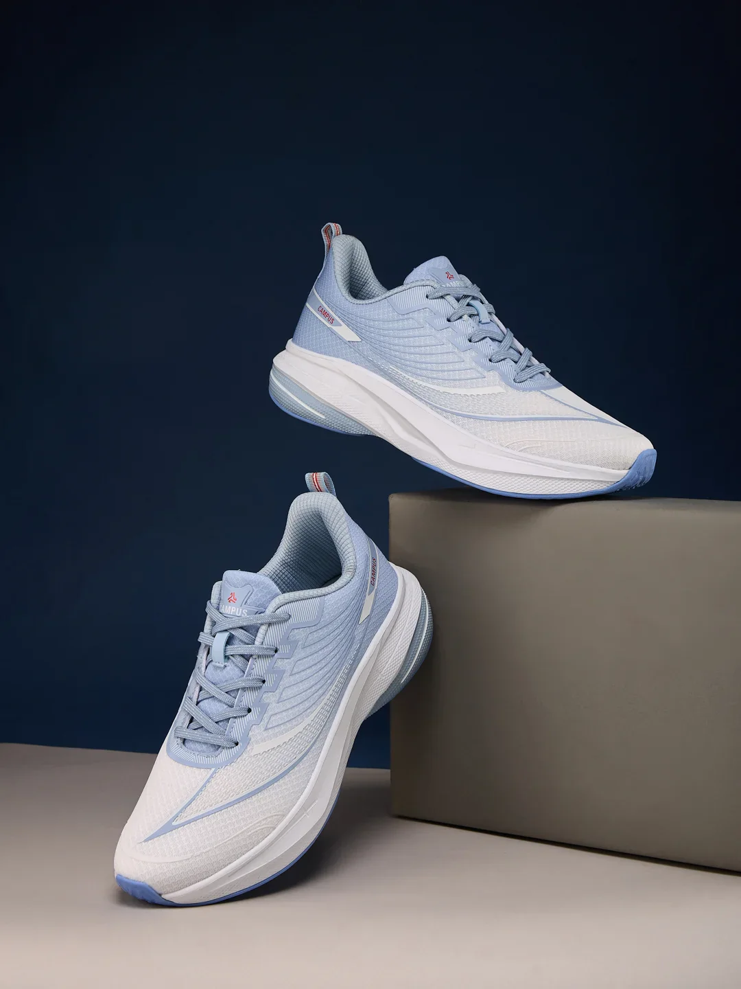 DRIVO White Men's Running Shoes