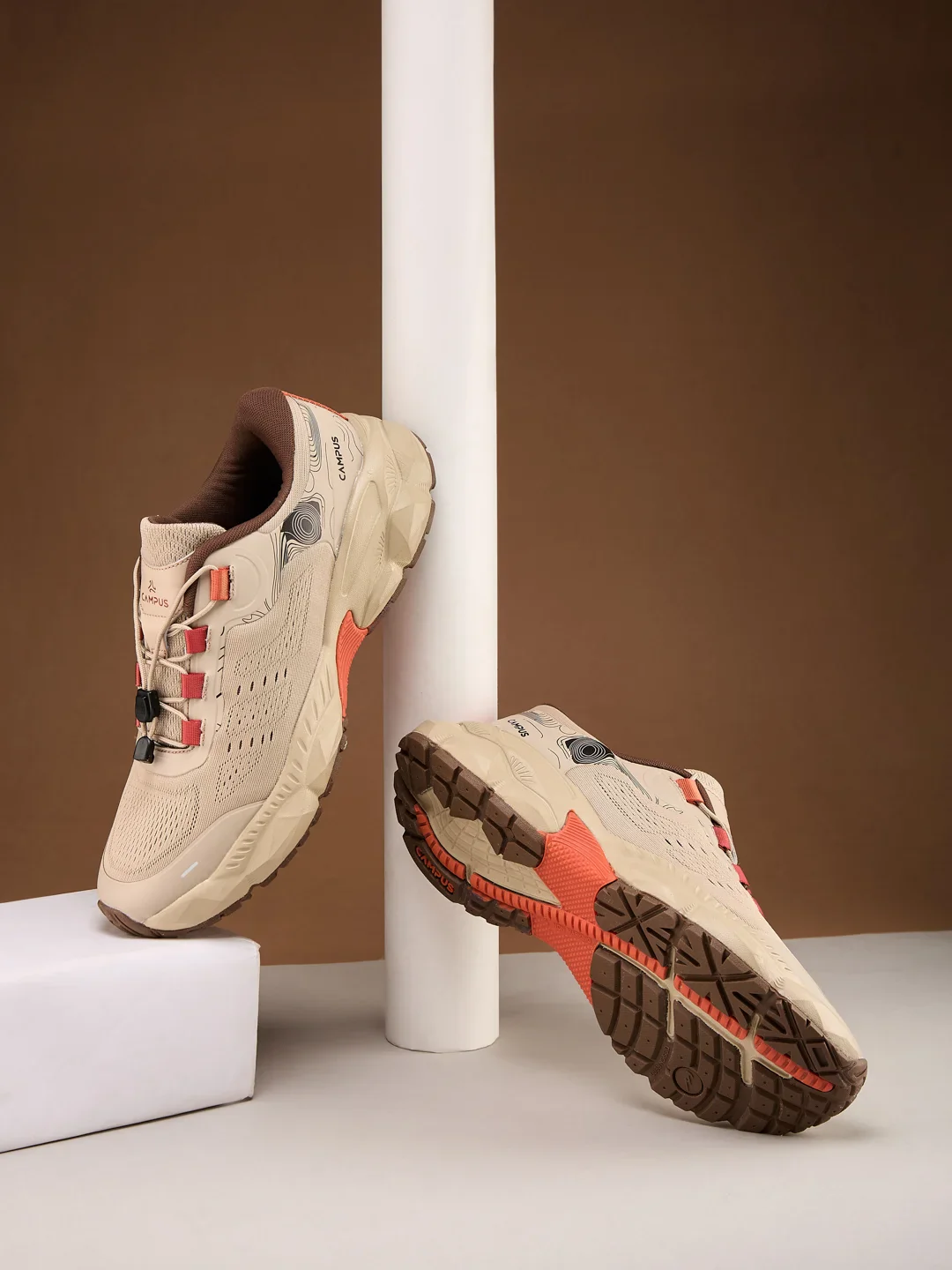 GAMBO Beige Men's Sneakers
