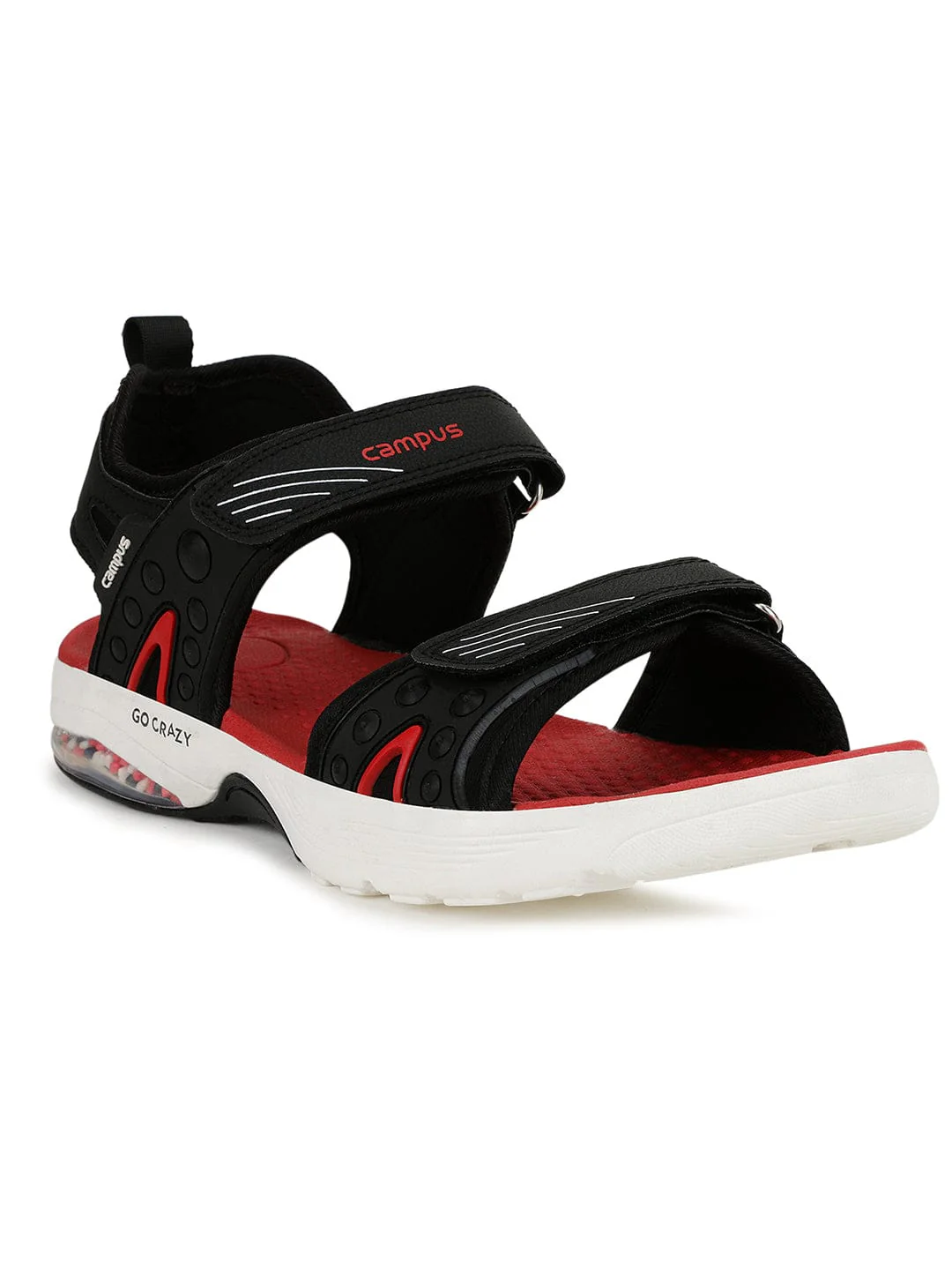 GC-09 Black Men's Sports Sandals - Image 2