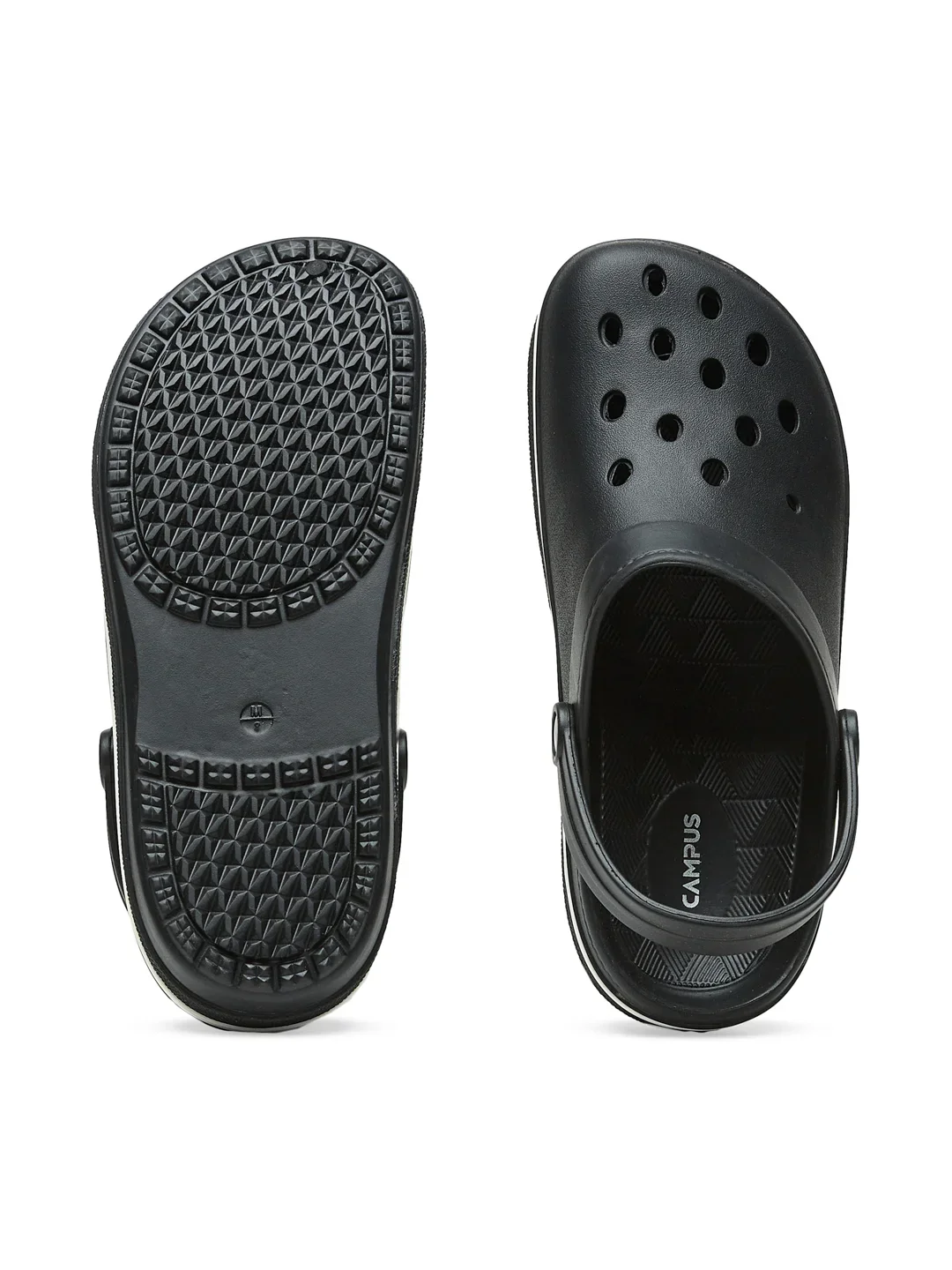 GC-4026 Black Men's Clogs - Image 4