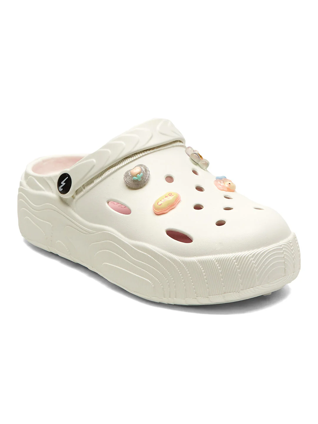 GCW-7003 White Women's Clogs - Image 8