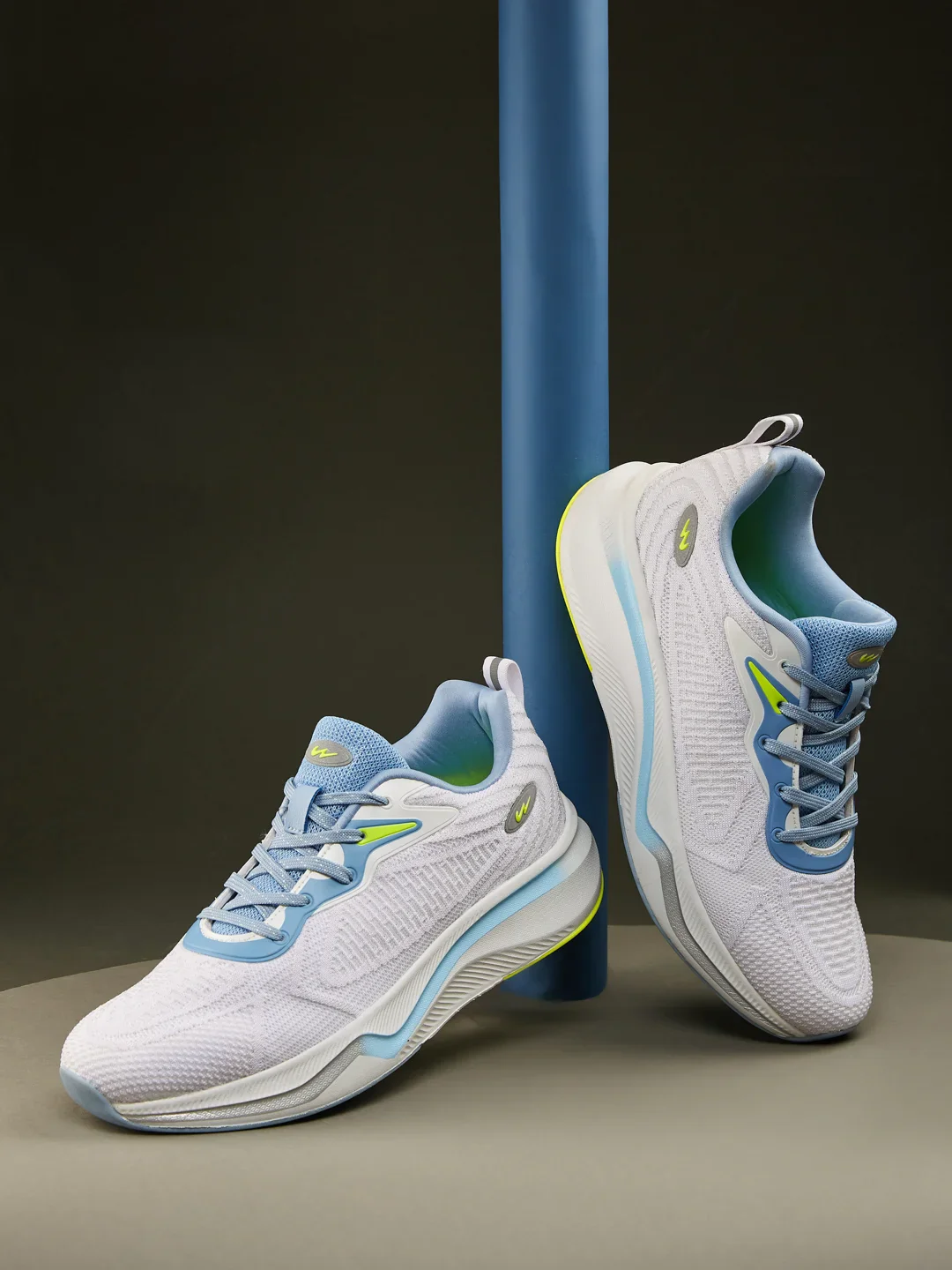 GRETTA White Men's Running Shoes