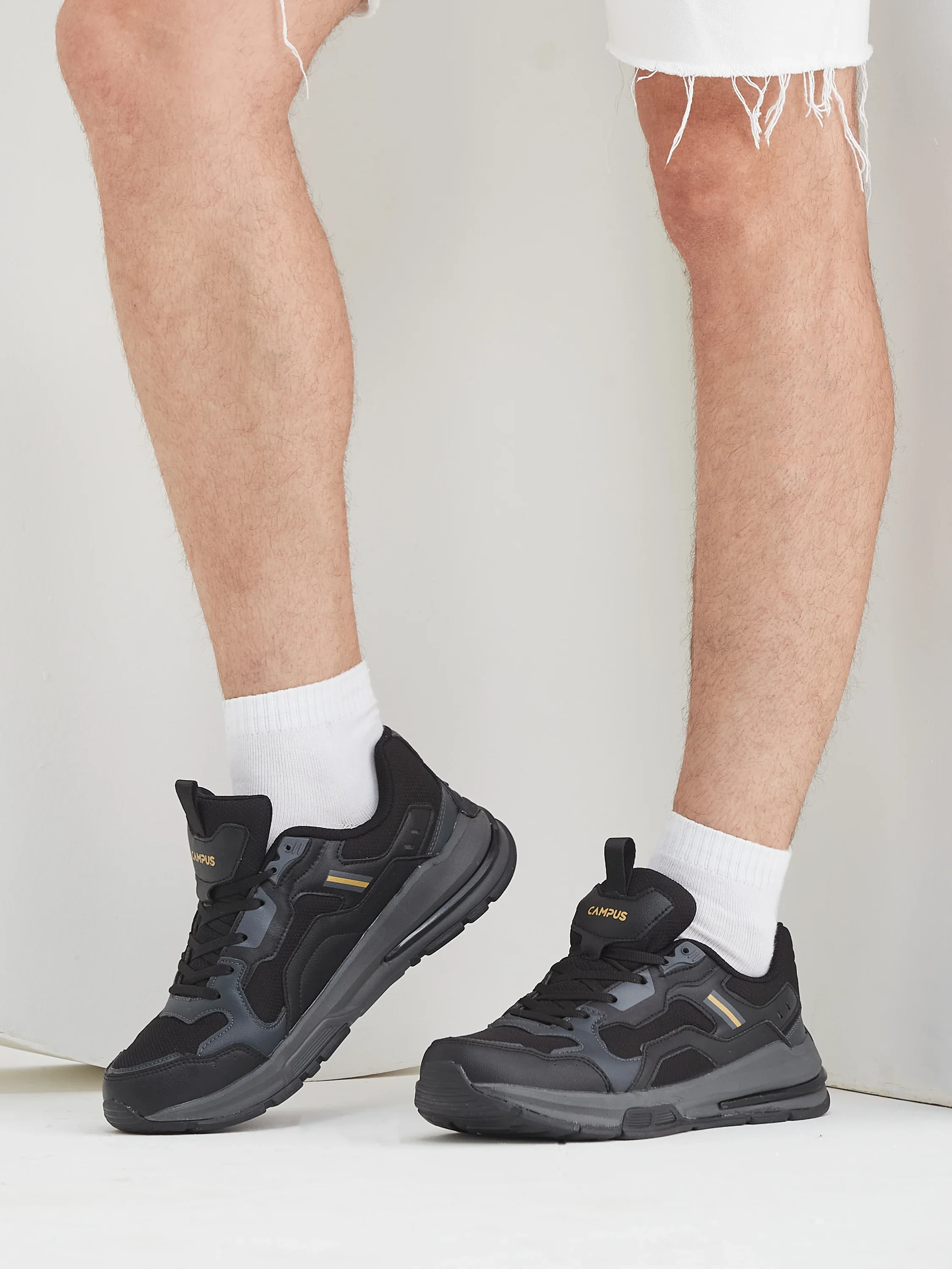 HARMONY Black Men's Sneakers - Image 8