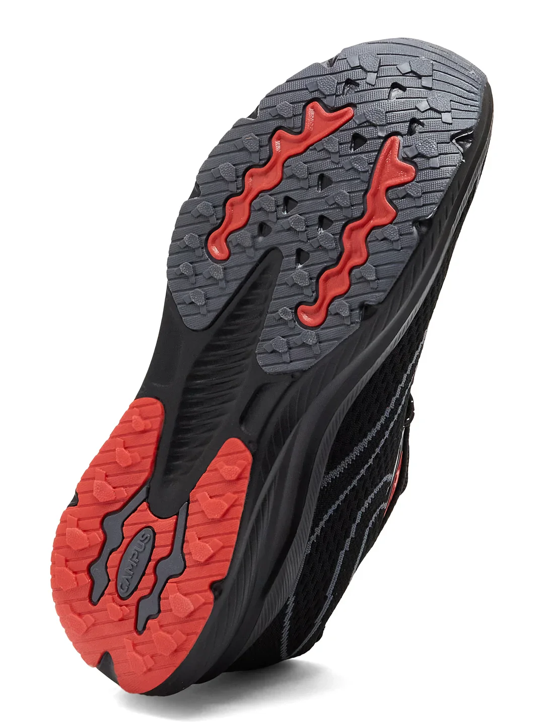 KRIVO Black Men's Running Shoes - Image 4