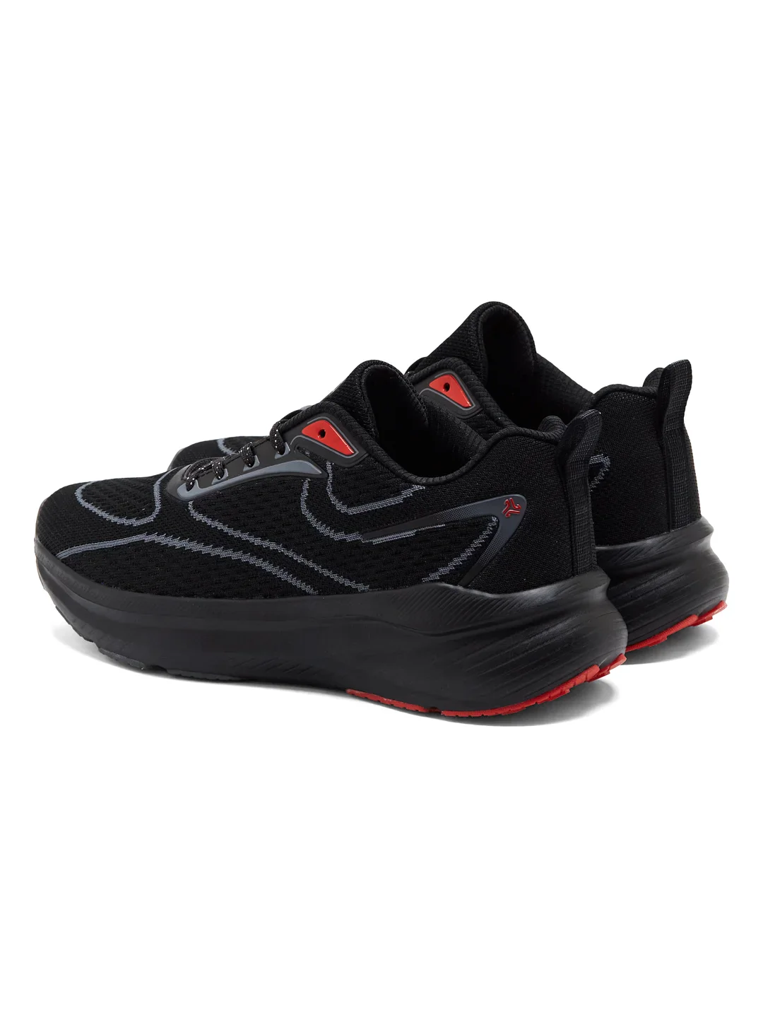KRIVO Black Men's Running Shoes - Image 5