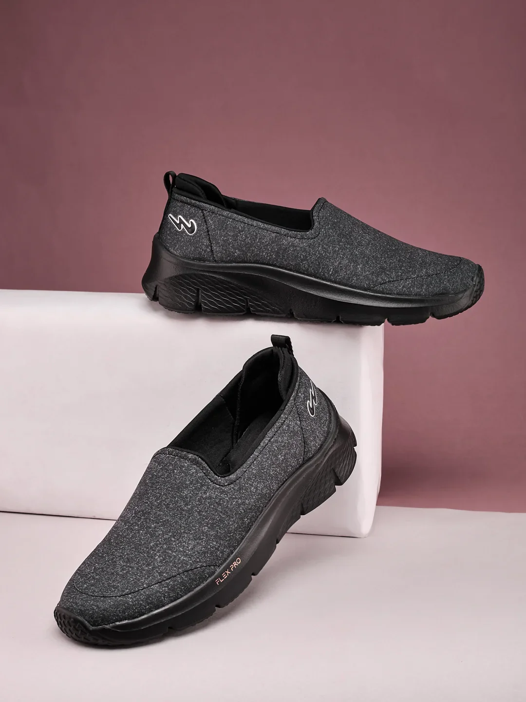 MALONE Black Women's Walking Shoes
