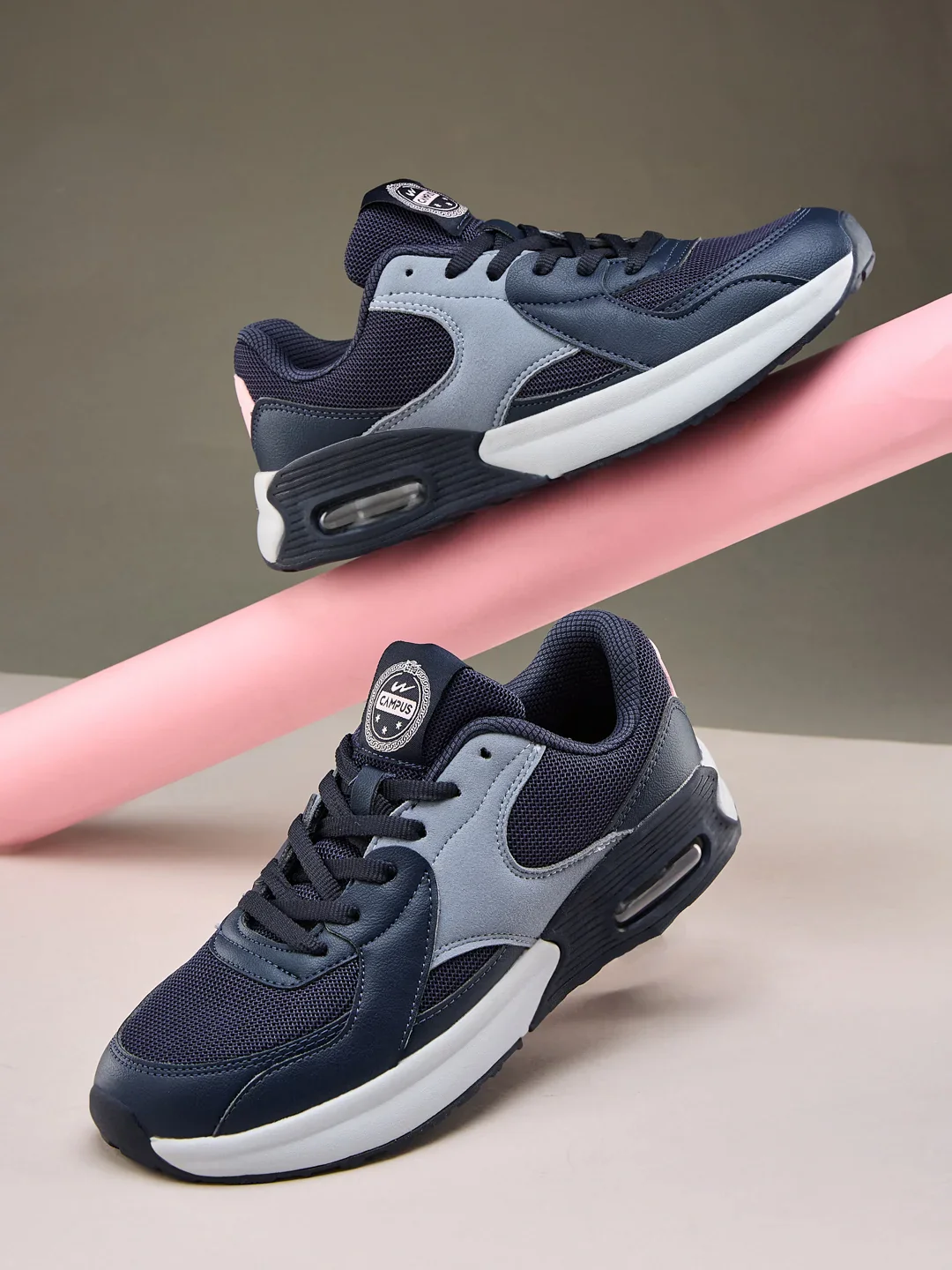 MYSTERY Navy Women's Sneakers