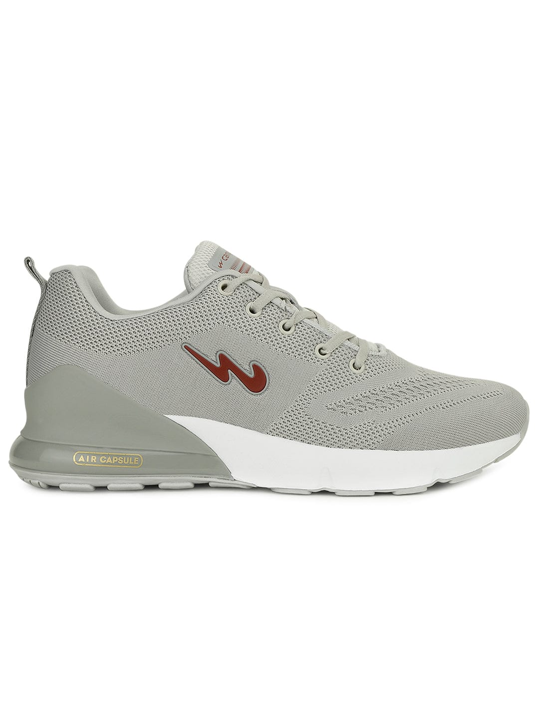 NORTH PLUS Grey Men's Running Shoes