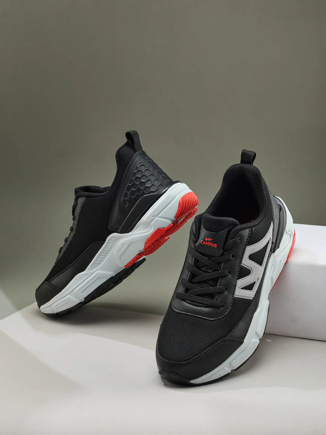 RICOT Black Men's Sneakers