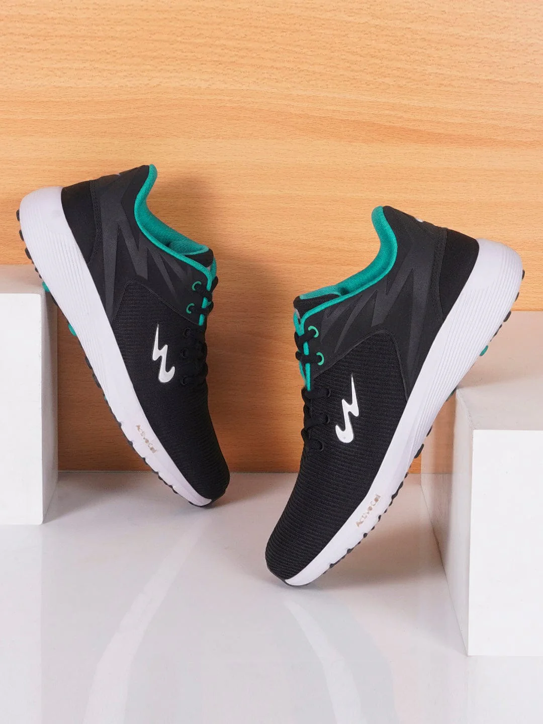 ROYCE-2 Black Men's Running Shoes