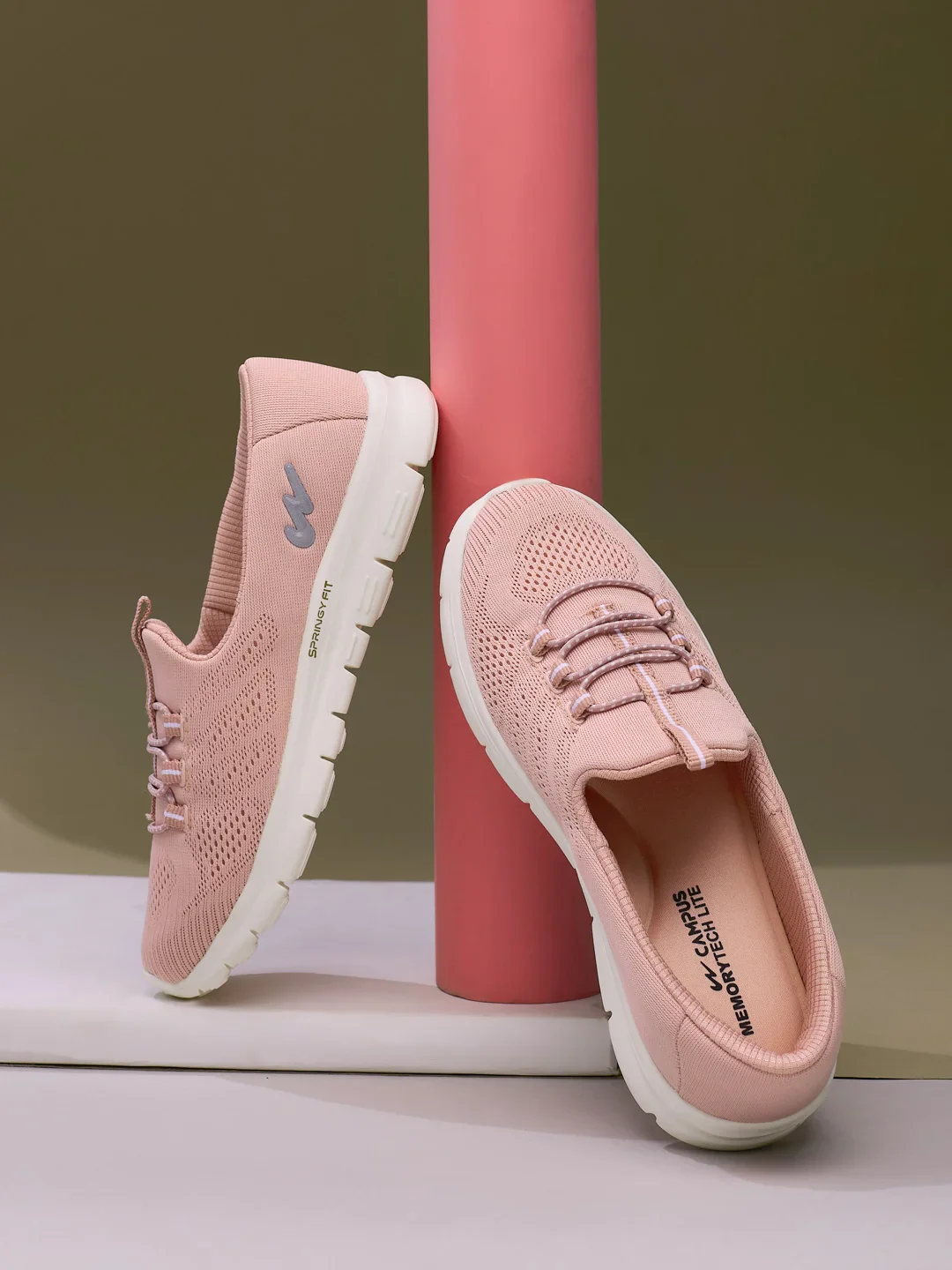 SAFFRON Peach Women's Walking Shoes