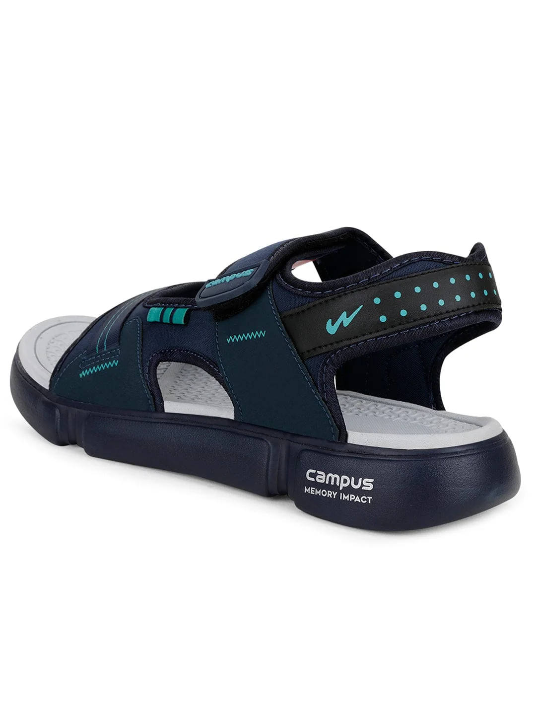 SD-057 Navy Men's Sandals - Image 3