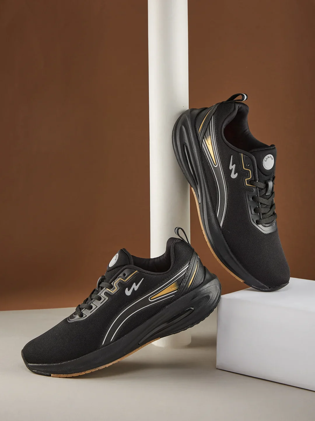 SEAN Black Men's Running Shoes