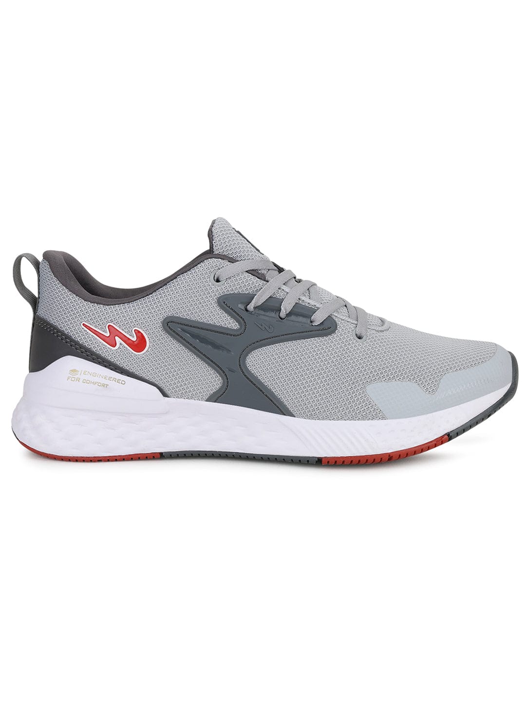 SIMON PRO Grey Men's Running Shoes