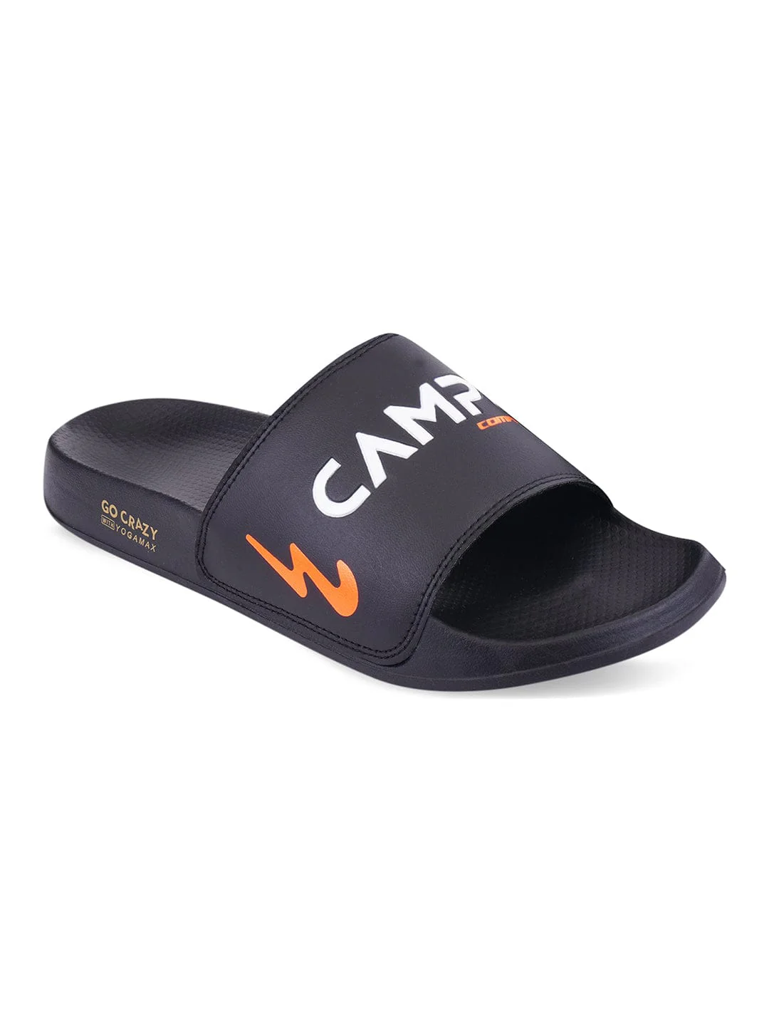 SL-415A Black Men's Slides