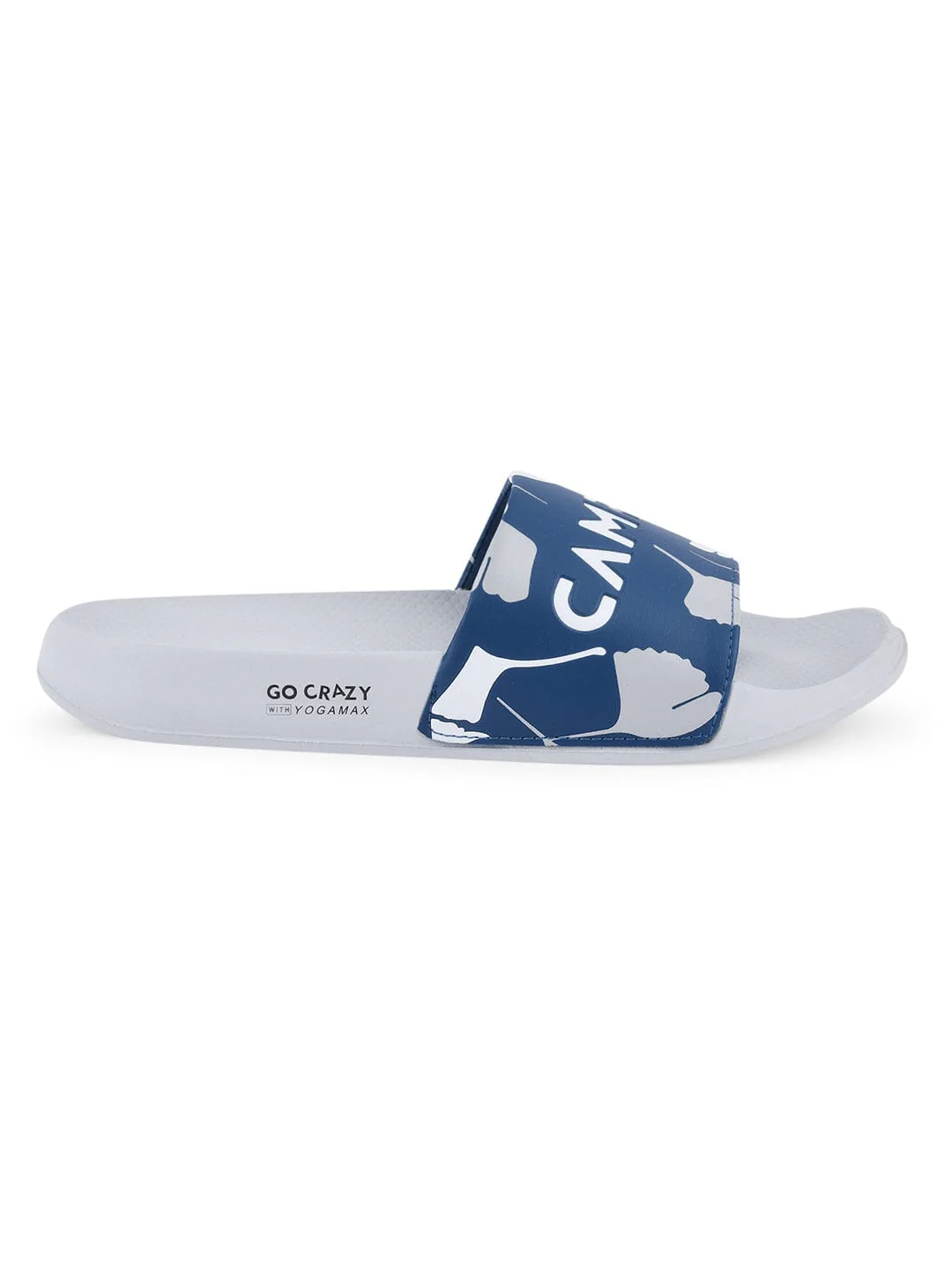 SL-433 Blue Men's Slides - Image 2