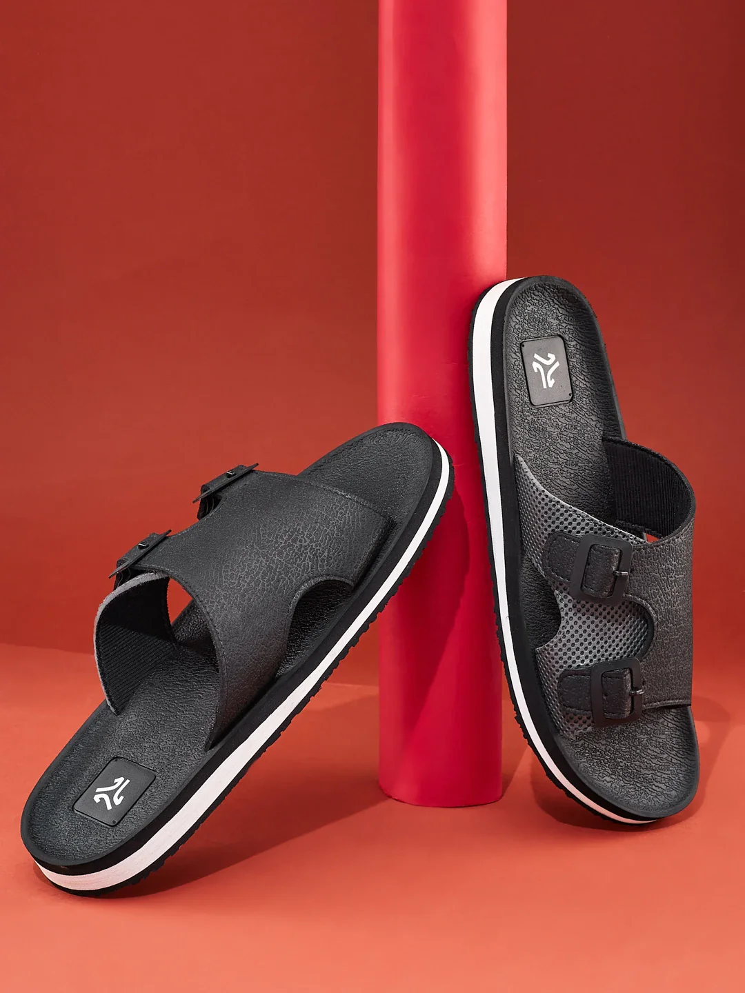 SS26-OPG-012 Black Men's Slides