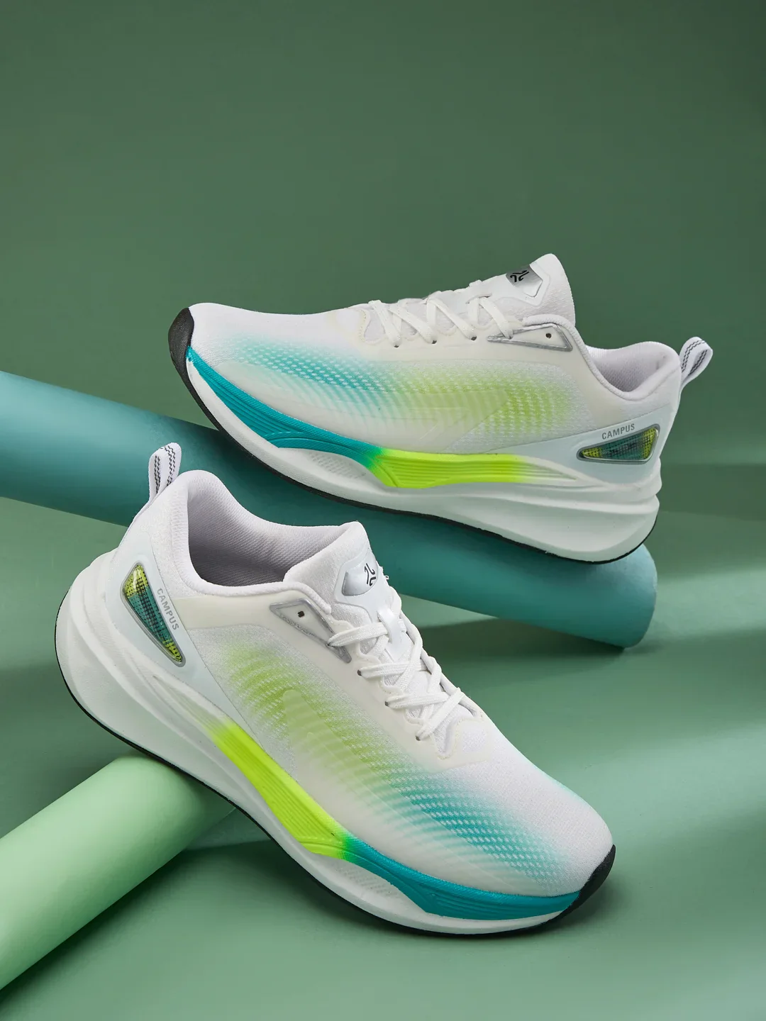 STAVE Green Men's Running Shoes
