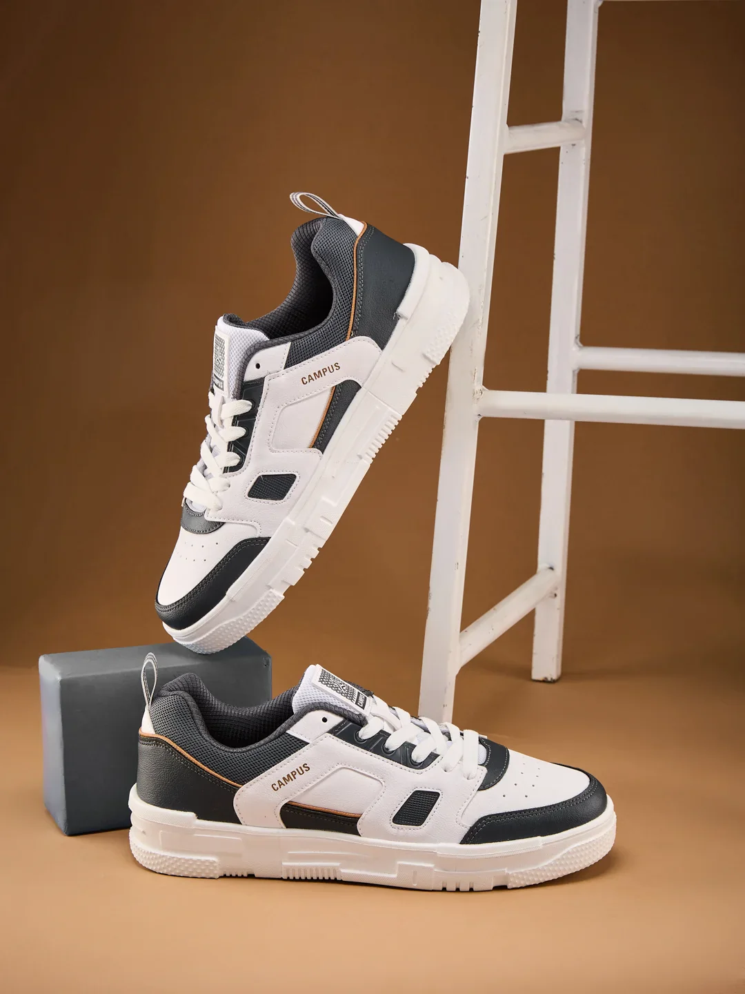 STOMP White Men's Sneakers