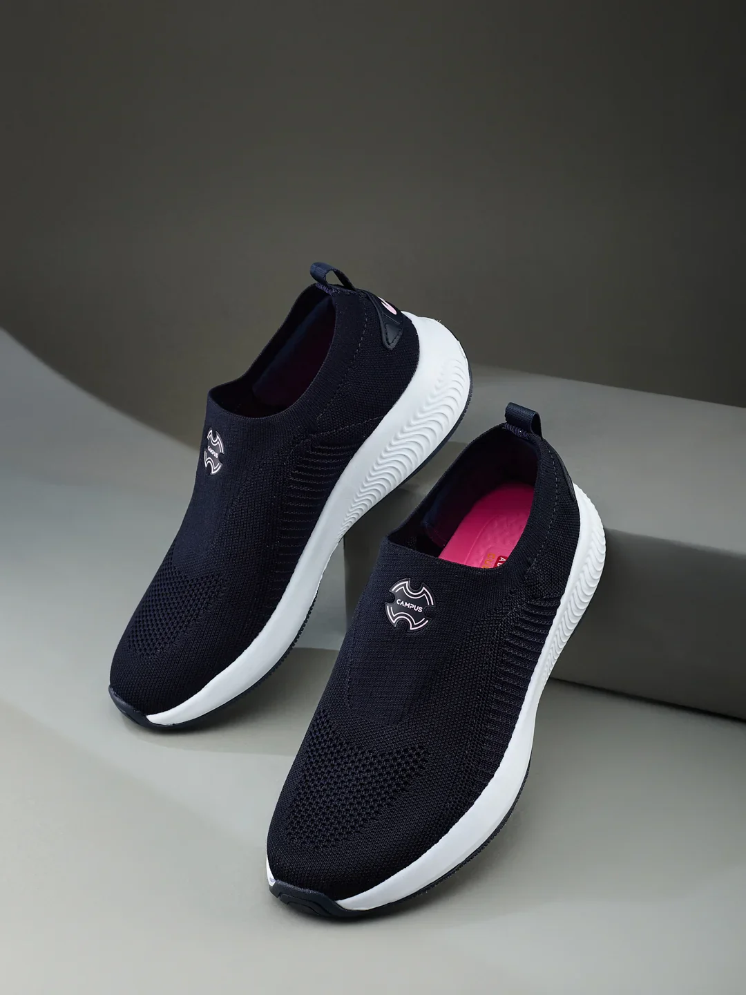 SUAVE Navy Women's Walking Shoes