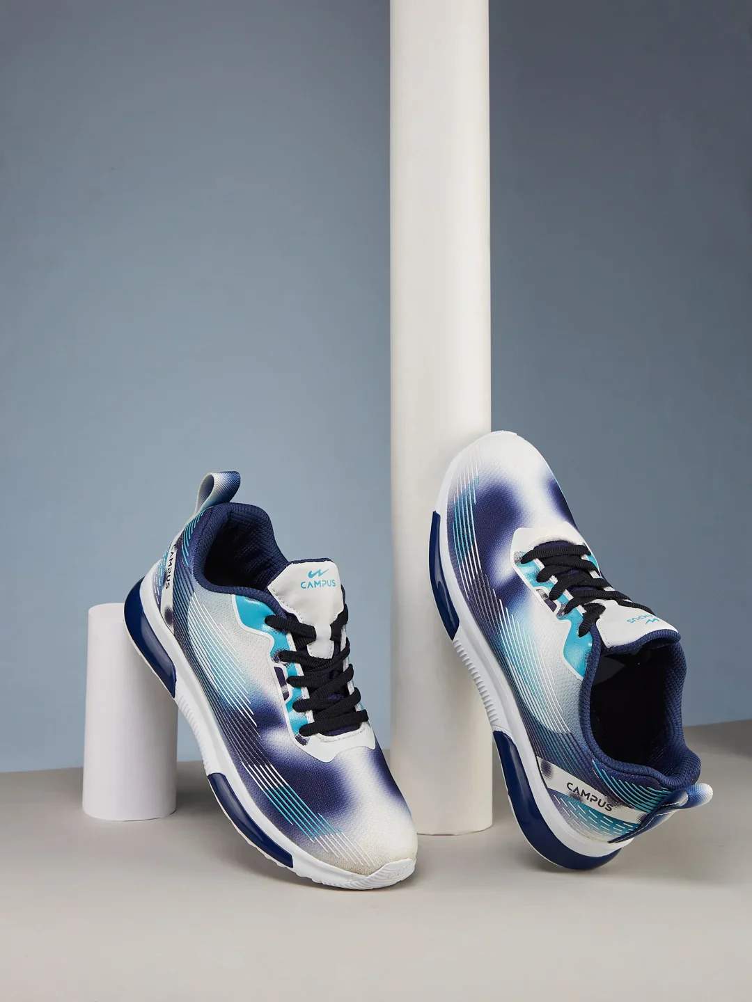 TUSK White Child Running Shoes