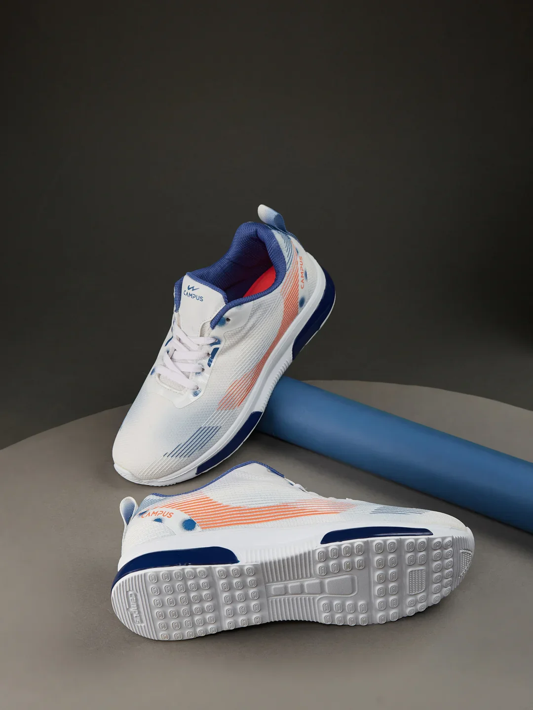 TUSK White Child Running Shoes