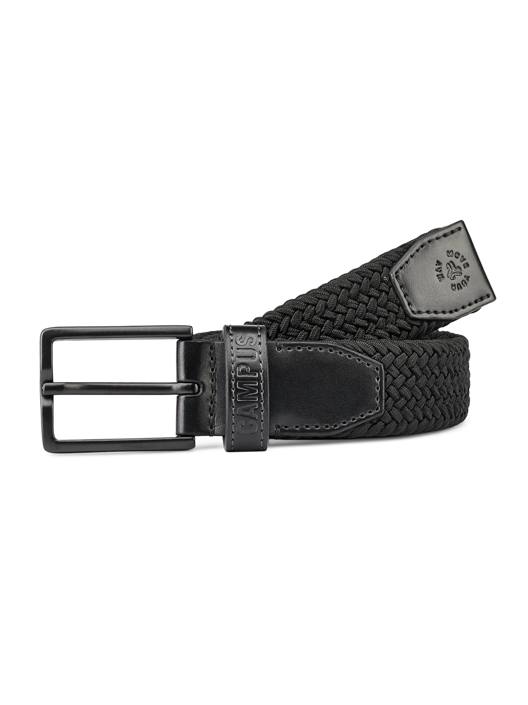 Web Braided Tan Unisex Belt