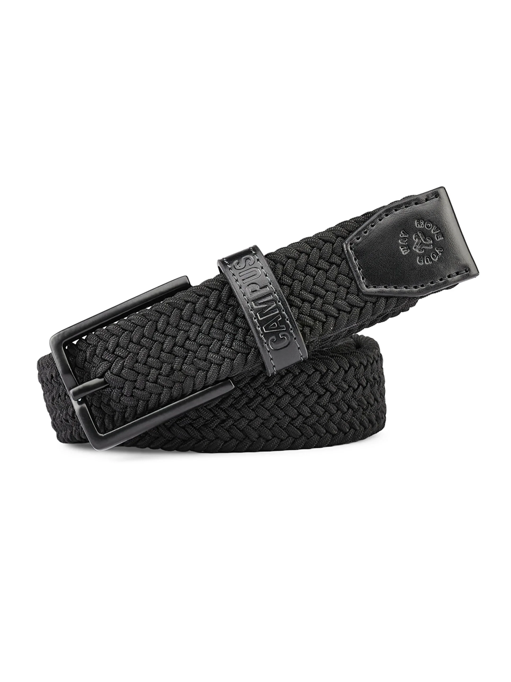 Web Braided Tan Unisex Belt - Image 6